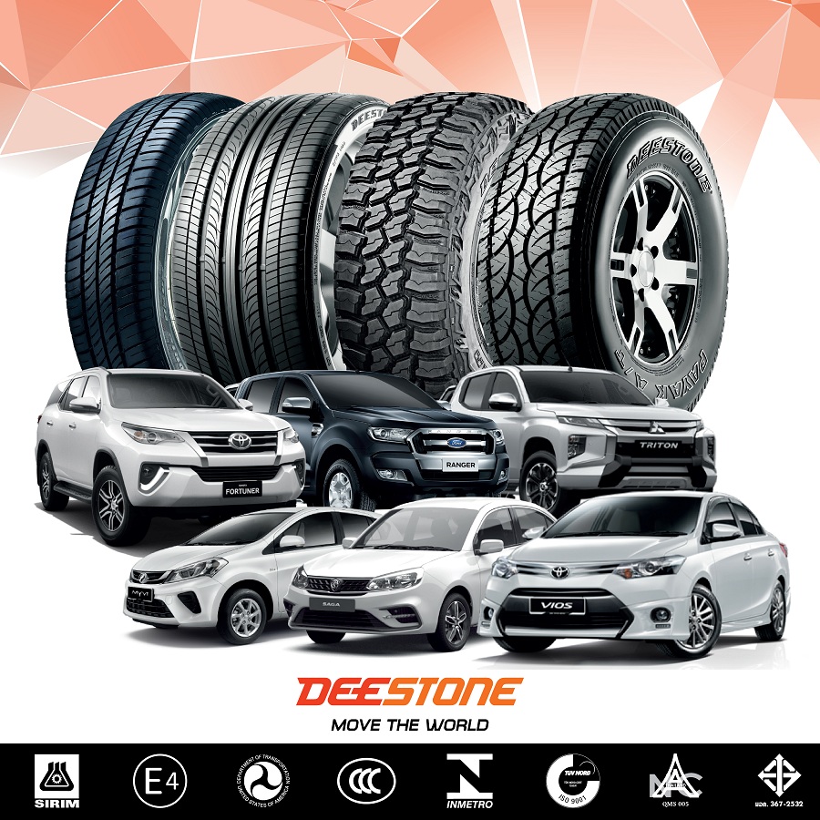 Best Quality, Low Price DEESTONE Tyres in Sarawak & Sabah